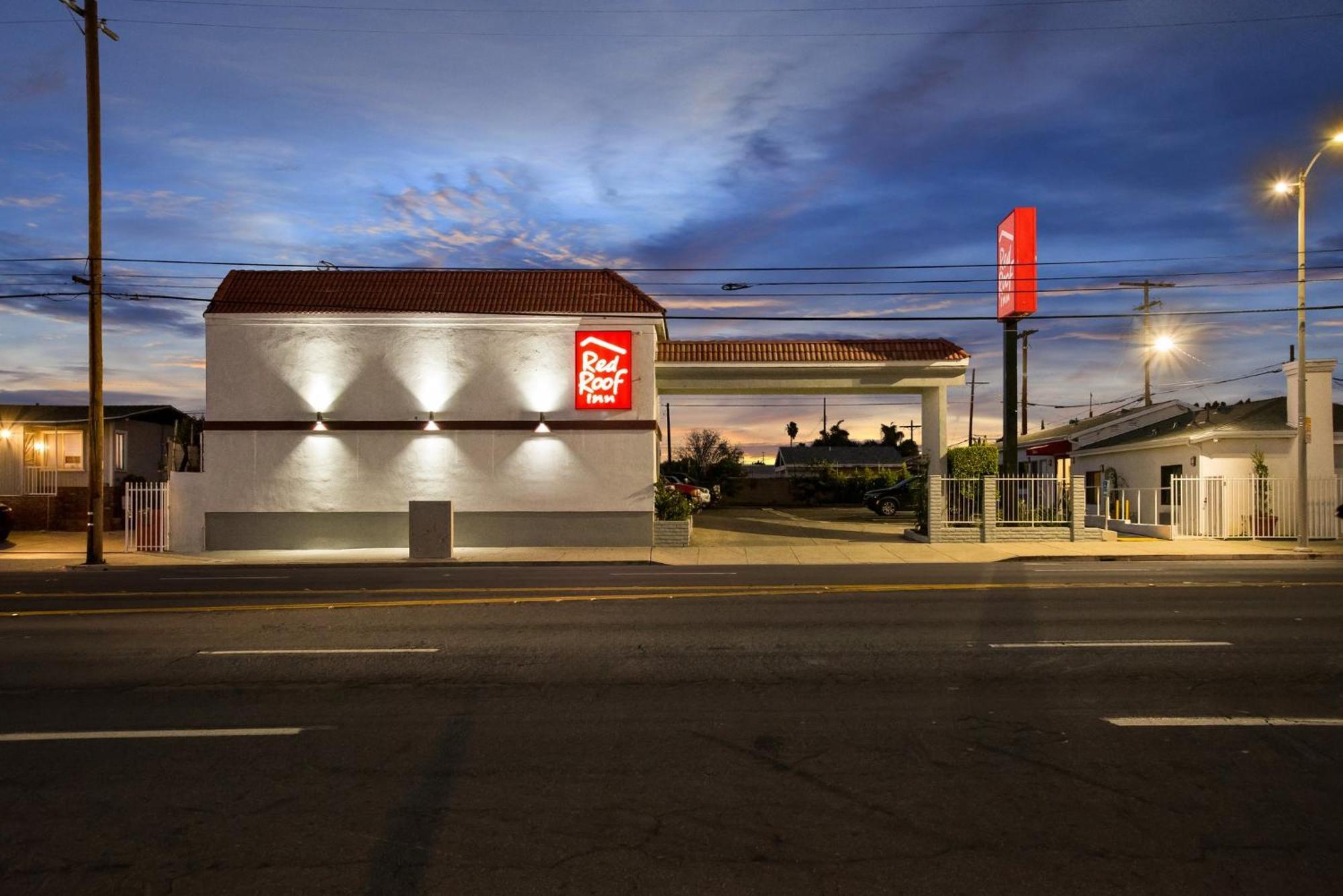 Red Roof Inn Carson - Wilmington, Ca Los Angeles Exteriör bild