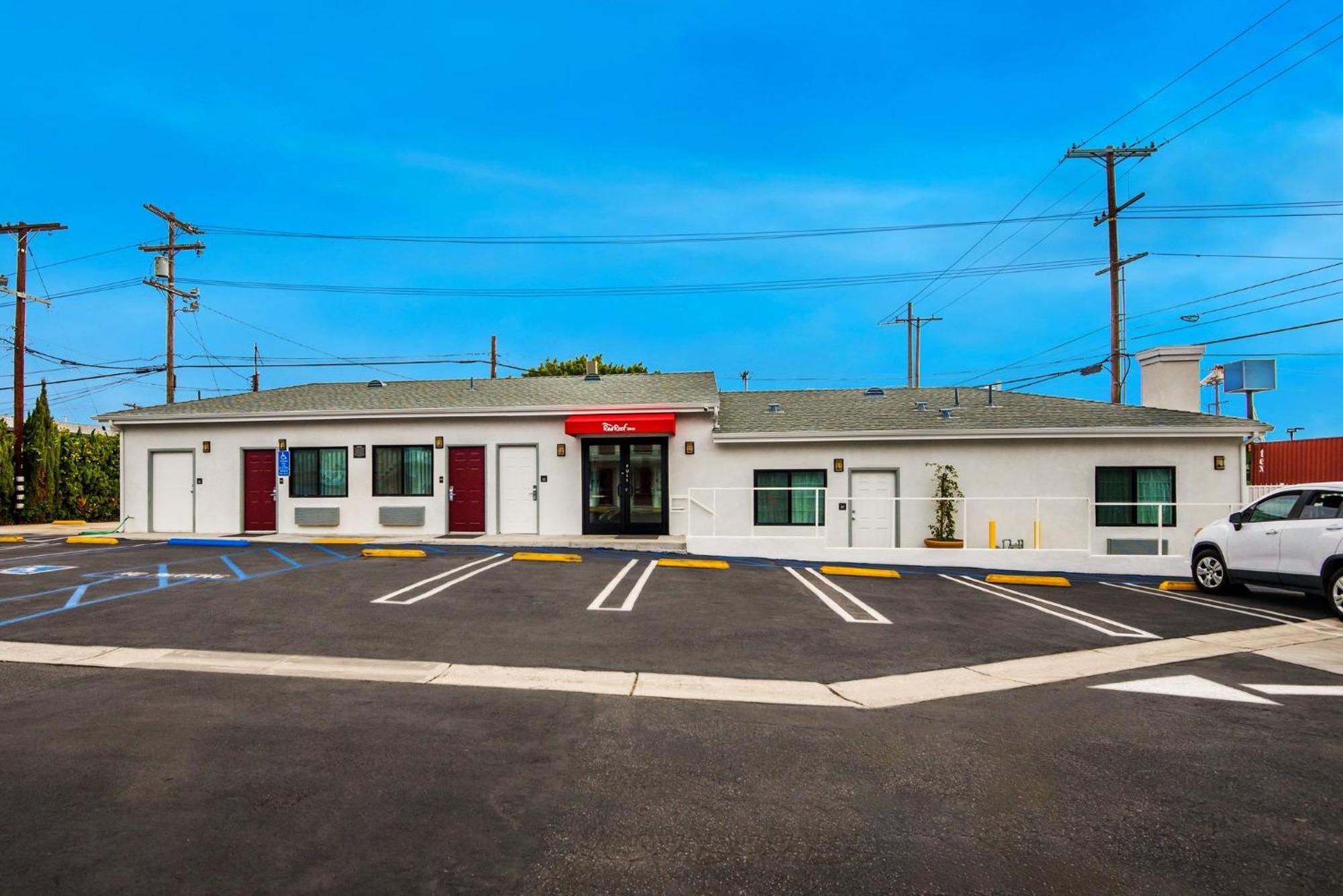 Red Roof Inn Carson - Wilmington, Ca Los Angeles Exteriör bild