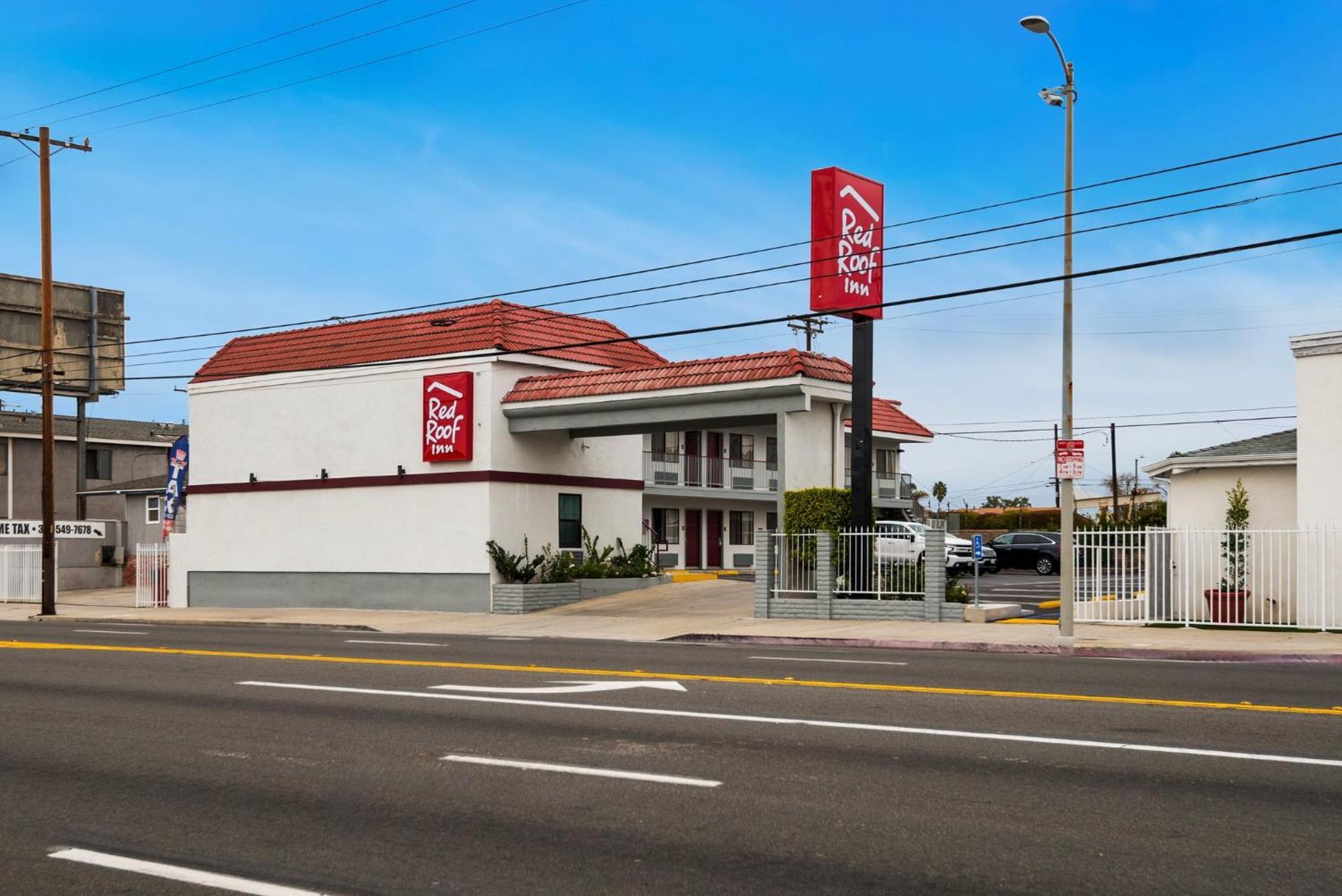 Red Roof Inn Carson - Wilmington, Ca Los Angeles Exteriör bild