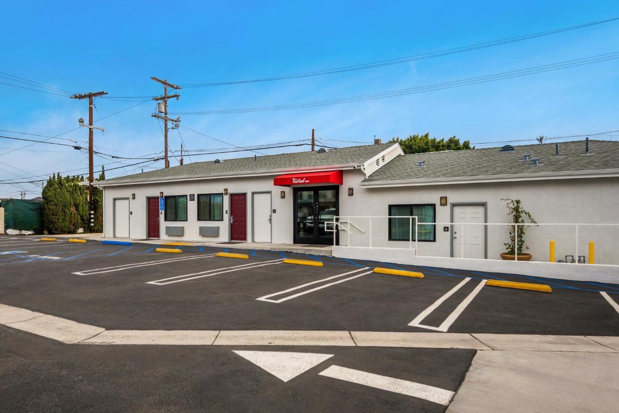 Red Roof Inn Carson - Wilmington, Ca Los Angeles Exteriör bild